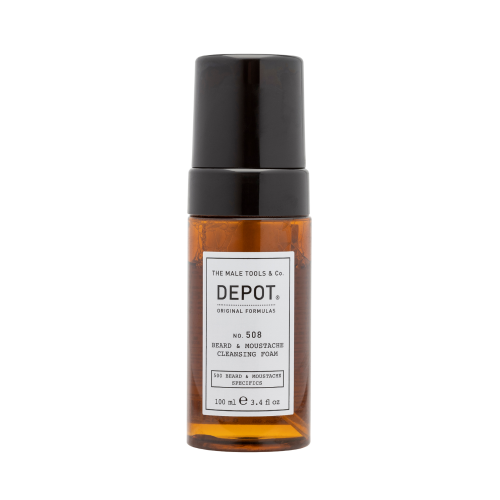 depot 508 cleansing beard & moustache foam 100 ml