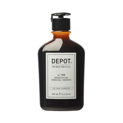 depot 108 detoxifying charcoal shampoo 250 ml