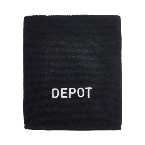 depot 714 black hair towel