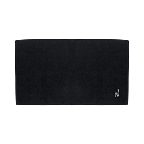 milk shake black towel