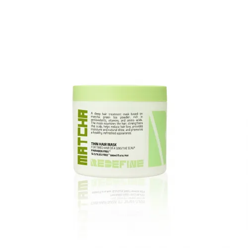 redefine matcha hair mask for fine hair 500 ml