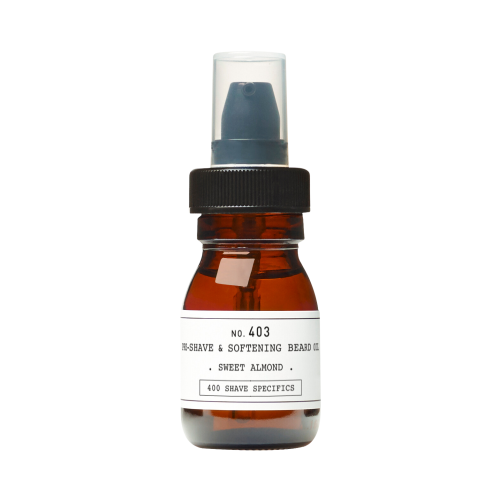 depot 403 pre-shave & softening beard oil sweet almond 30 ml