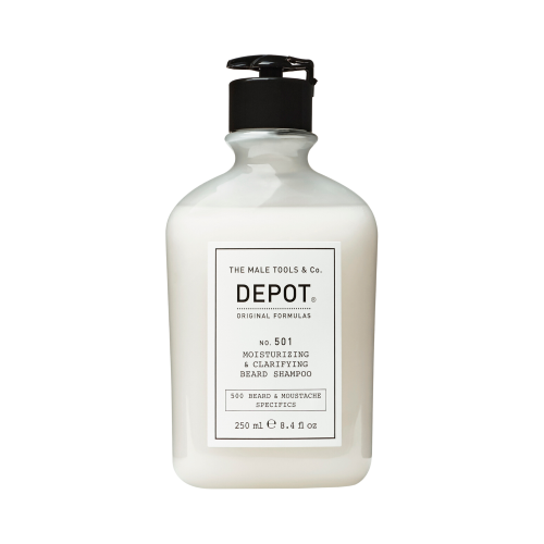 depot 501 moisturizing & clarifying beard shampoo 250 ml